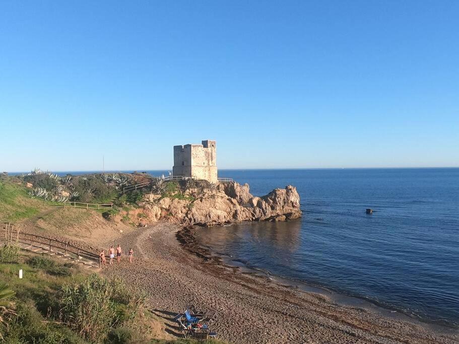 Schoenes Penthouse Mit Meerblick Pura Vida Bahia de Casares Bagian luar foto
